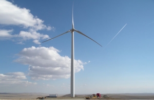 First Wind Turbine Generator is Erected Successfully on Salkhit Wind Farm