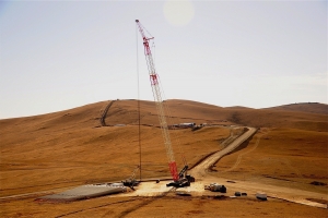 Construction process on “Salkhit” site